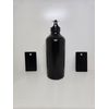 Black "Orange Peel" Texture Powder Coating Paint 1LB USA Made