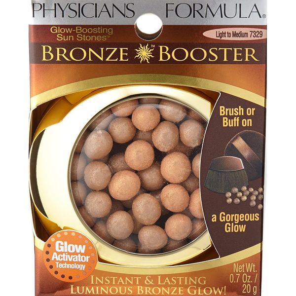 Physicians Formula Bronze Booster Glow Boosting Sun Stones, Light to Medium#7329