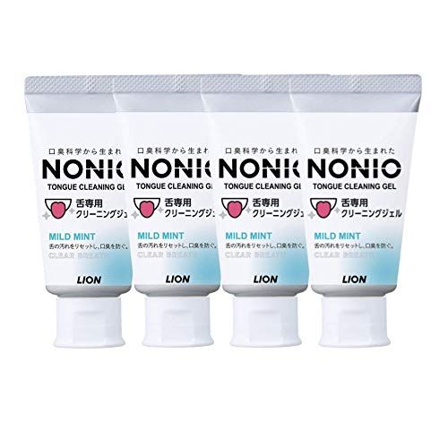 NONIO Tongue Cleaning Gel 1.6 oz (45 g) x 4