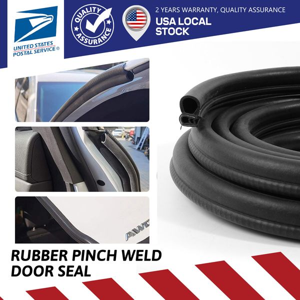 472" Seal Strip with Side Bulb U Shape Weather Stripping Trunk Rubber Edge Trim