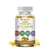 Vitamin B Complex - 8 Super B Vits 180 Capsules with Choline & Inositol