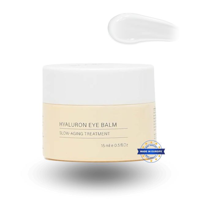 Rosental Organics Hyaluron Eyes Augencreme Hautpflege Für Augen Reduziert Falten Feuchtigkeitspflege Naturkosmetik 100% NATÜRLICH (15ml)