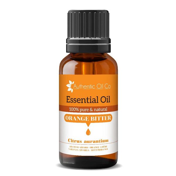 Orange Bitter Essential Oil Pure and Natural, 10ml