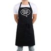 Daytripper Back Aff Ya Spooky Bitch! Halloween Funny Kitchen BBQ Apron Black
