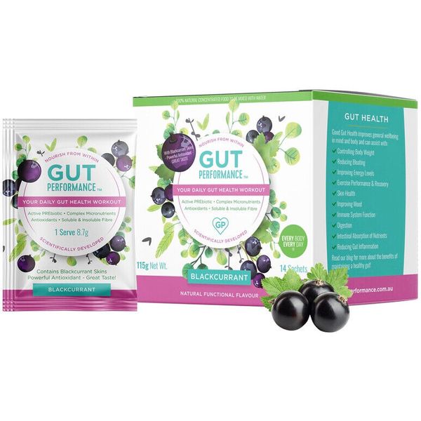 Gut Performance Blackcurrant 14 x 8.7g Sachets