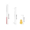 sourcing map Beading Needle Set Threading Tools with Threader, Bead Crochet Hook, Tipped Bead Reamer Beading, Beaded Steel Wire