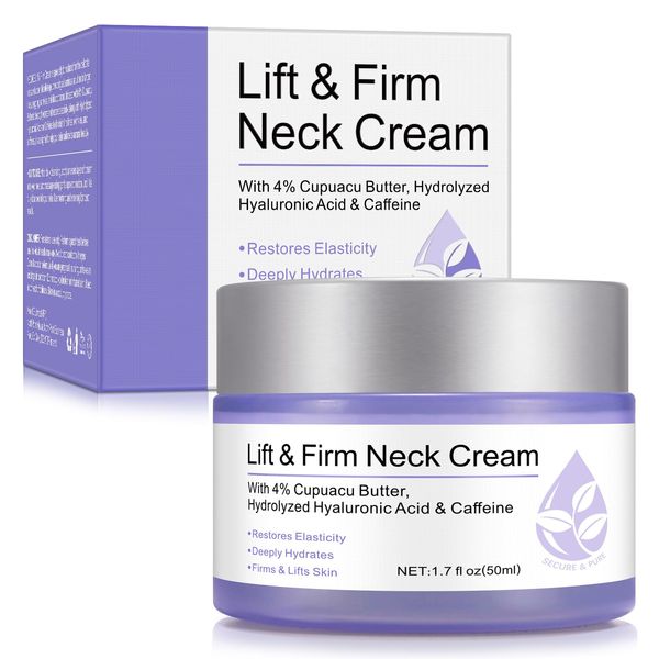 Neck Cream, Neck Firming Cream - Best For Tightening Sagging Skin Sculpted Go Pure Neck Cream, Advanced Tightening Moisturizer For Firm