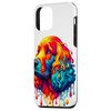 Dripping Paint Art Irish Water Spaniel Case for iPhone 12 mini