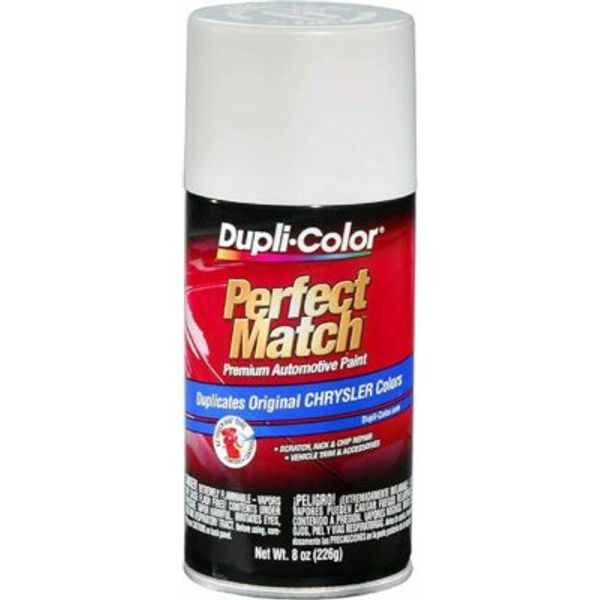 Dupli-Color Perfect Match Spray Paint Chrysler Bright White PW6/GW6/PW7/GW7 8 oz