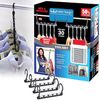 20 24 Pcs Space Saving Saver Magic Clothes Black Hangers Organiser Hook (24)