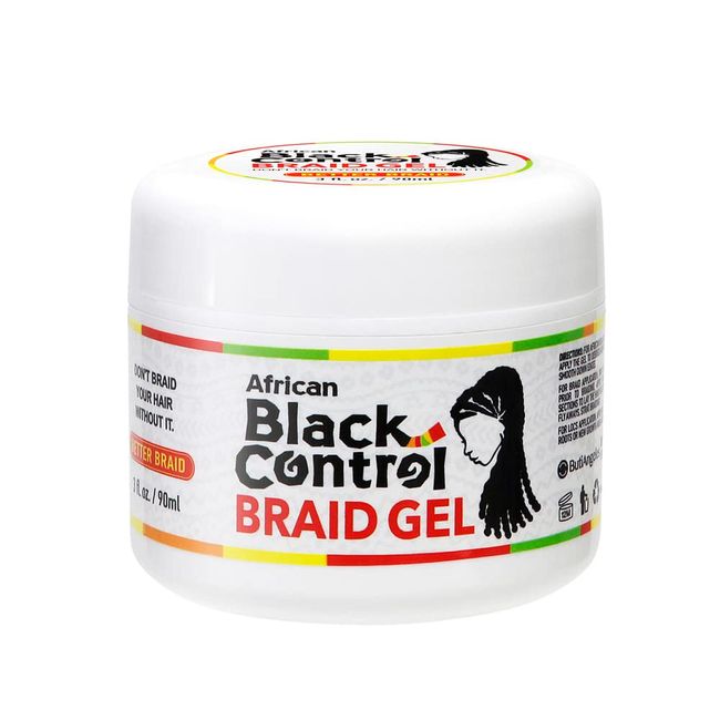 African Black Control Braid Gel 3 fl. oz.