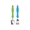 EDISONmama 4544742502867 Edison Chopsticks + Fork & Spoon Set, 2 Pieces