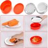 Cheese Grater with Storage Container & Lid Easy to Use Graters