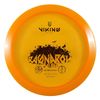 Viking Discs Ragnarok Storm Plastic | Multi-Purpose Disc Golf Driver | Intermediate Disc Golf Driver (173-176g, Orange)