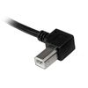 StarTech.com 2m USB 2.0 Cable Type A (Male) to Type B/L Left Angled (Male) USBAB2ML