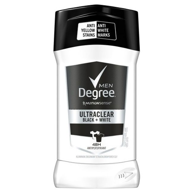 Degree Men&#39;s Ultra Clear Black + White Antiperspirant Deodorant 76g Overseas Deodorant America