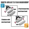Lotion Applicator for Back & Body, Long Handle 21.5Inch Adjustable Lotion Roller