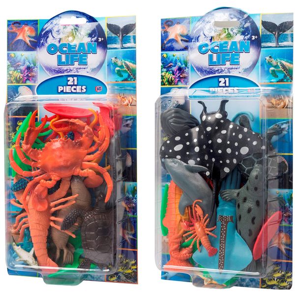 HTI 1374220 Animals Sea/Ocean Life Playset, Multicolor