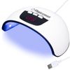 UV LED Light 54W Automatic Sensor Four Timer for Gel Nail and Resin Craft Curing