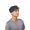 Halo Headband Sweatband Velcro White