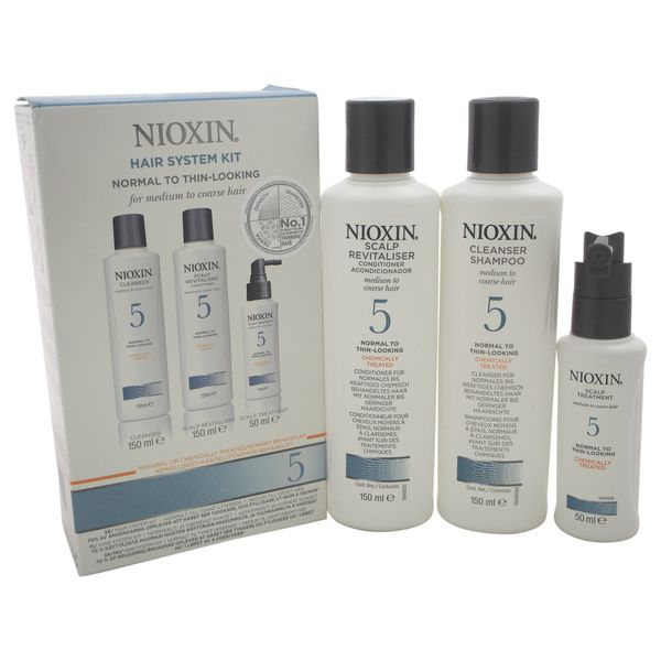 Nioxin System 5 Hair System Kit 3 Pack