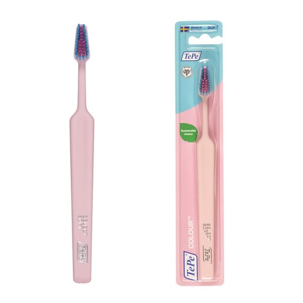 TePe Colour Soft Blister Hellrosa