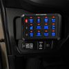 MICTUNING 12 Gang Switch Panel Kit Blue Led Auxiliary Relay System Marine 12/24V