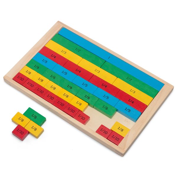Tobar 21912 Wooden Fraction Board