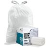 Plasticplace Custom Fit Trash Bags Compatible with simplehuman Code X, 100 Count