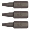 TengTools – Flat Tips 25 mm with Glass 1/4 "Hex 0.6 x 4.5 mm