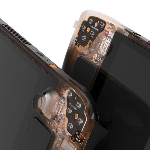 eXtremeRate Face Clicky Kit for Steam Deck OLED Handheld Console, Custom Dpad View A B X Y Menu Keys Face Buttons Mouse Clicky Kit for Steam Deck OLED Console - WITHOUT Console