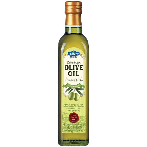 Fontana Extra Virgin Olive Oil, 500ml, 2ea