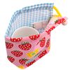 Strawberry Pink Dog Drawstring (small)