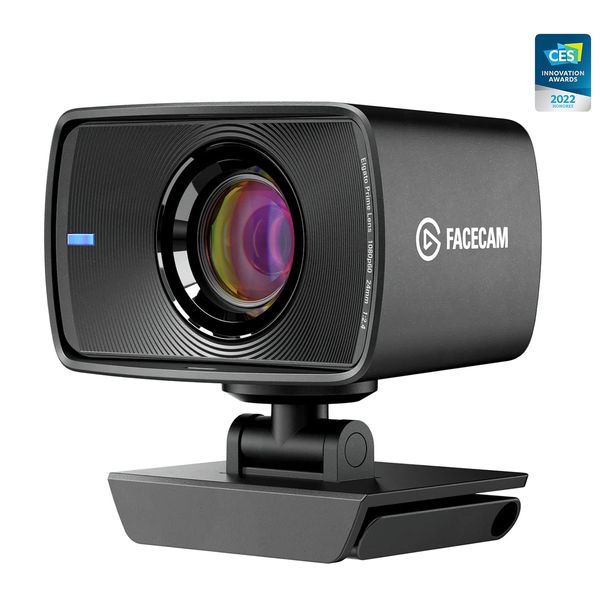 Elgato Facecam - Full-HD-Webcam (1080p60) für Streaming, Gaming, Videokonferenzen, Sony-Sensor, fortgeschrittene Lichtkorrektur, Bedienung wie bei einer DSLR, für OBS, Zoom, Teams und mehr, für PC/Mac