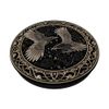 Crow Illustration Norse Rune PopSockets Standard PopGrip