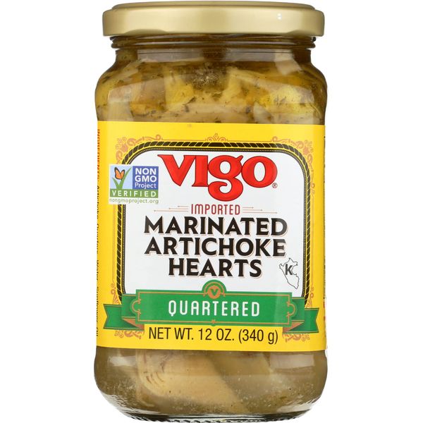 Vigo Artichoke Heart Marinated, 12 oz