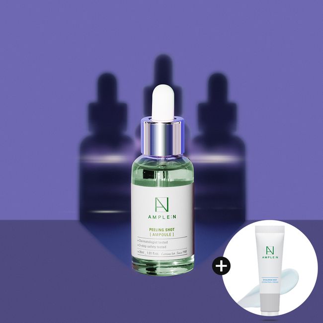 [Mini Cream Free] Ampoule N Peeling Shot Ampoule 30ml old dead skin cells care / Contains AHA, BHA, PHA