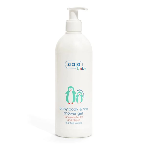 Ziaja Baby Body & Hair Shower Gel for 6 Months and Above 400Ml