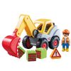 Playmobil 1.2.3 Shovel Excavator