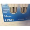 GE Refresh LED DAYLIGHT Bulb Dimmable Edison Style Bulbs 2 Pack Lamps PC93124196
