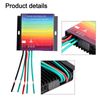 Wind Power Controller, MPPT Wind Turbine Generator Controller, Windmill Generator Charge Controller DC12V/24V IP67 Waterproof(800w)