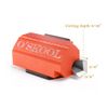 O’SKOOL Corner Chisel, Square Mortise Chisel for cabinet making, Door Hinges, squaring hinge recesses, Framing, and General Woodworking