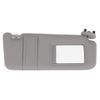 ECCPP Gray Car Sun Visor Right Passenger Side 2006-2011 for Camry Without Sunroof