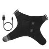 Shoulder Brace Support Wrap Massager Heating Therapy Pain Relief Vibration