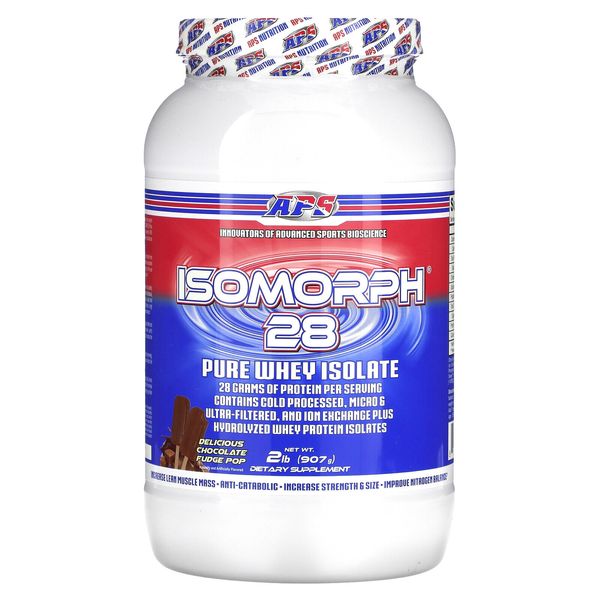 Isomorph 28, Pure Whey Isolate, Delicious Chocolate Fudge Pop, 2 lbs (907 g)