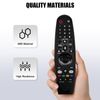 ZOBMIO Replacement Remote for LG, Magic Remote Universal with All Models of LG Smart TV, with Pointer and Voice Function
