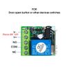 Bordhap DC 12V 1CH RF Relay Receiver 433MHz Universal Wireless Remote Control Switch 433 MHz Transmitter Button Module DIY Kit