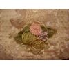 Rose Embroidered Card Case