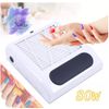 Nail Dust Collector 80W Vacuum 💅🏼Extractor Electric Nail Filter Manicure Tool