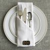 300 Piece Silver Plastic Silverware, Reusable, Forks, Spoon, Knives, 100 Each